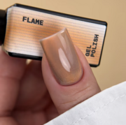 Гель-лак Biblioteka Cat Eye Rays №11 Flame Медно-оранжевый 10 мл, фото 4