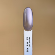 Гель-лак Biblioteka Cat Eye Rays №13 Sky Ray Блакитний холодний 10 мл, фото 4