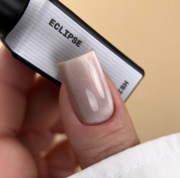 Гель-лак Biblioteka Cat Eye Rays №16 Eclipse Сріблясто-сірий 10 мл, фото 5