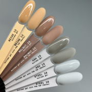 Гель моделюючий Biblioteka Builder Gel №16 Steel Сталь 30 мл, фото 4