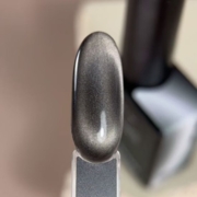 Гель-лак Biblioteka Cat Eye Night Rays №01 Moon Dust Холодное серебристое сияние 10 мл, фото 3