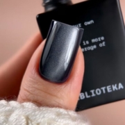  Гель-лак Biblioteka Cat Eye Night Rays №03 Midnight Глибокий синій 10 мл, фото 5