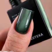  Гель-лак Biblioteka Cat Eye Night Rays №04 Forest Beam Смарагдовий із відблиском 10 мл, фото 2