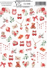 Слайдер для нігтів VS Nails CU №048 без зайвої плівки, фото 1