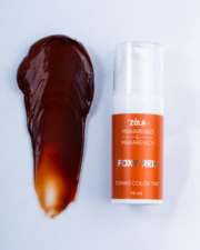 Фарба тонуюча для брів Zola x Makarenko x Makarevich Toning Color Tint Foxy Red 10 мл, фото 4
