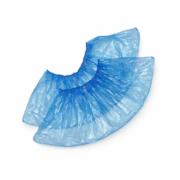 Бахіли  2,5 г з поліетилену (100 шт./упак.) блакитні, фото 1