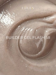 Гель моделюючий Edlen Builder gel Flash №58 15 мл, фото 4