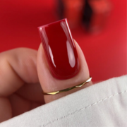 Гель-лак Biblioteka Red Spectrum №43 Scarlet  Теплий насичений червоний 10 мл, фото 3