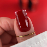 Гель-лак Biblioteka Red Spectrum №44 Crimson Щільний пігментований червоний 10 мл, фото 4