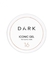 Гель моделирующий DARK Iconic Gel №16 30 мл, фото 3