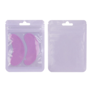 Патчі  U-виріз силіконові багаторазові для вій  (1пара), фіолетові, фото 1