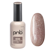 Гель моделирующий PNB Strong Liquid Gel №035 Golden Latte 17 мл, фото 1