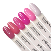 База камуфлююча PNB Camouflage Base Glitter Rose 8 мл, фото 3