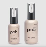 База відновлююча з нейлоновими волокнами PNB Revital Fiber Base Clear Hema Free 17 мл прозора, фото 2