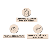 База відновлююча файбер PNB Revital Fiber Base Milk White Hema Free 17 мл, фото 4