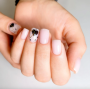 База відновлююча файбер PNB Revital Fiber Base Milk Pink Hema Free 17 мл, фото 3