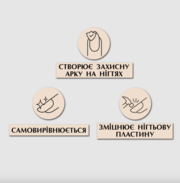 База відновлююча з нейлоновими волокнами PNB UV/LED Revital Fiber Base Clear Hema Free 30 мл прозора, фото 3