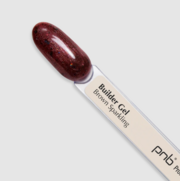 Гель моделюючий PNB Builder Gel Last Chance Brown Sparkling 15 мл, фото 2