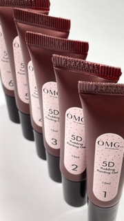 Гель для об'ємних дизайнів OMG..My Darling 5D Pudding №1 Clear 15 мл прозорий, фото 10