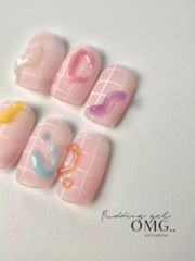 Гель для объемных дизайнов OMG..My Darling 5D Pudding №5 Blue 15 мл, фото 4