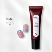 Гель для объемных дизайнов OMG..My Darling 5D Pudding №5 Blue 15 мл, фото 1