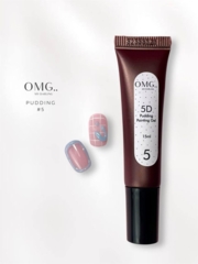 Гель для объемных дизайнов OMG..My Darling 5D Pudding №5 Blue 15 мл, фото 1