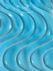 Гель для об'ємних дизайнів OMG..My Darling 5D Pudding №5 Blue 15 мл, фото 2