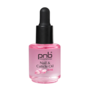 Масло для ухода за ногтями и кутикулой PNB Nail&Cuticle Oil Rose 15 мл роза, фото 1