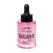 Масло для ухода за ногтями и кутикулой PNB Nail&Cuticle Oil Rose 30 мл роза, фото 1