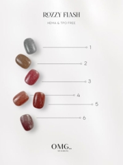 Гель-лак OMG..My Darling Rozzy Flash №4 10 мл, фото 3