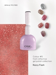 Гель-лак OMG..My Darling Rozzy Flash №5 10 мл, фото 6