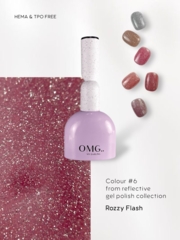 Гель-лак OMG..My Darling Rozzy Flash №6 10 мл, фото 4
