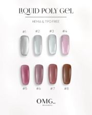 Полігель OMG..My Darling Liquid Poly Gel №8 10 мл, фото 3