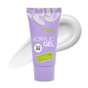 Акригель для наращивания ногтей TUFI profi №02 Crystal 30 г, фото 1