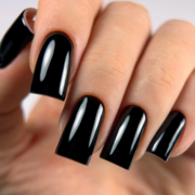 Гель-лак TUFI profi Ultra Black №02 чорний 10 мл , фото 6