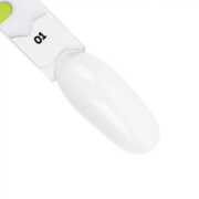 Гель-лак TUFI profi Ultra White №01 білий 10 мл , фото 4
