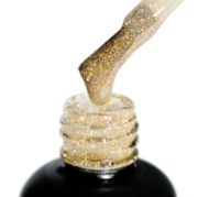 Топ светоотражающий без липкого слоя PNB Шоск Top Gold No Wipe 8 мл, фото 2