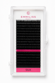 Ресницы Emmiliss   Pink черные 21 линий Mix CC 0.07 7-13 мм, фото 3