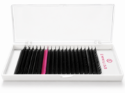 Ресницы Emmiliss  Pink черные 21 линий Mix L1 0.07 7-13 мм, фото 5