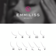 Ресницы Emmiliss черные 21 линий Mix CC 0.07 7-13 мм, фото 2