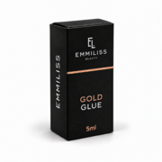 Клей для нарощування вій Emmiliss Gold 0.5 с 5 мл чорний, фото 1