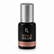 Клей для нарощування вій Emmiliss Gold 0.5 с 5 мл чорний, фото 5