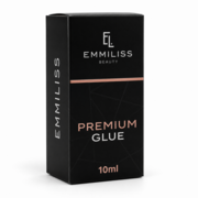 Клей для нарощування вій Emmiliss Premium 1 c 10 мл чорний, фото 4