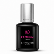 Клей для наращивания ресниц Emmiliss Premium 1 с 5 мл черный, фото 1
