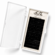 Вії Aurora Silk чорні 20 ліній L 0.07 9 мм, фото 1