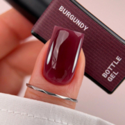 Гель моделюючий Biblioteka Bottle Gel № 08 Burgundy Бордо 10 мл, фото 4