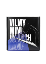 Лампа Mini UV для нарощування вій Vilmy 2 W чорна, фото 2