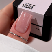 Гель моделирующий Biblioteka Builder Gel Luster №24 Tender Нежный с шиммером 30 мл, фото 3