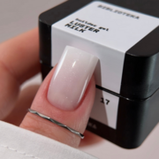 Гель моделюючий Biblioteka Builder Gel Luster №17 Milk Молочний із шиммером 15 мл, фото 5