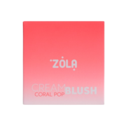 Рум'яна кремові Zola Cream Blush Coral Pop, фото 3